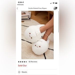 Must go before 27th! NWT! Urban Outfitters Smoko Heated Slippers (Paid $64+Tax)
